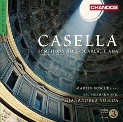 Foto van Casella: symphony no.2/scarlattiana - cd (0095115160527)