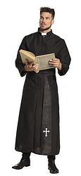 Foto van Boland holy priest kostuum heren zwart maat 50/52