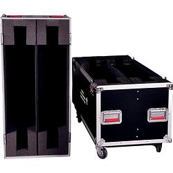 Foto van Gator cases g-tourlcdv2-5055-x2 flightcase voor twee 50 tot 55 inch lcd/led/plasma schermen
