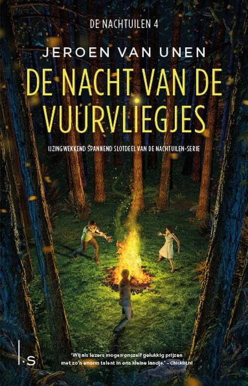 Foto van De nachtuilen 4 - de nacht van de vuurvliegjes - jeroen van unen - paperback (9789021038094)