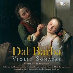 Foto van Dal barba: violin sonatas - cd (5028421961903)