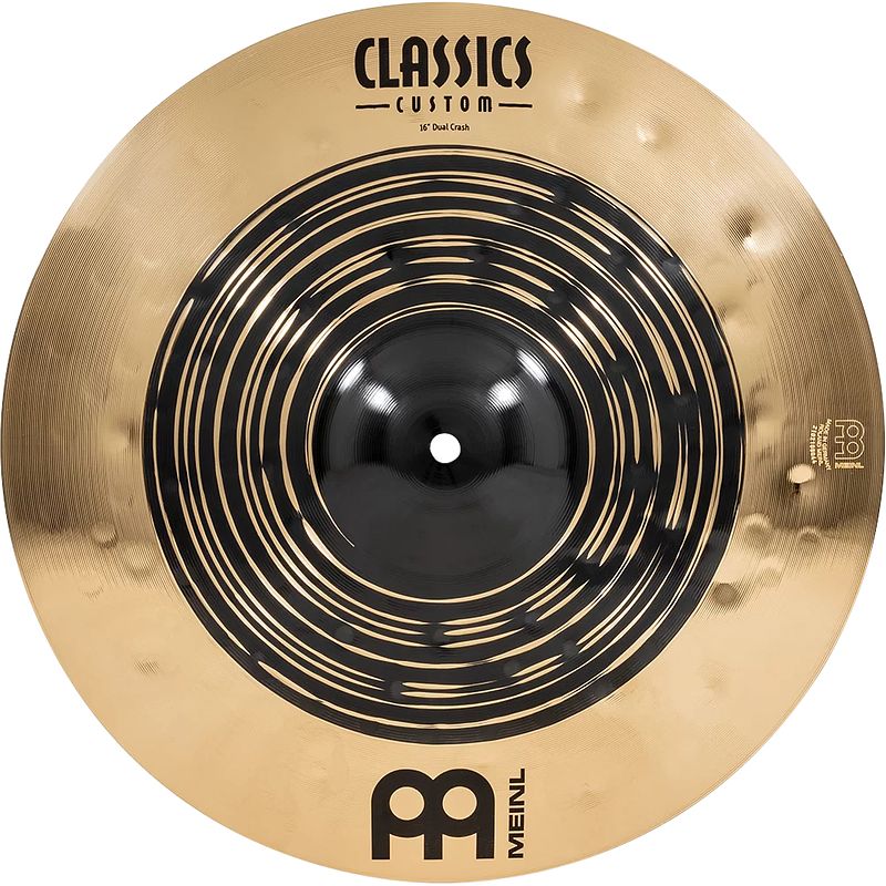 Foto van Meinl classics custom dual 16" crash bekken