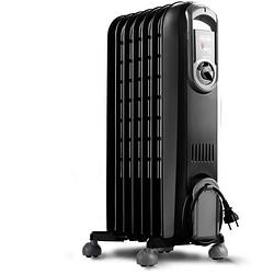 Foto van Vento delonghi oliebad-radiator - 1500 w - 3 verwarmingsniveaus - real energy technologie