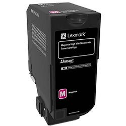 Foto van Lexmark toner 84c2hme 84c2hme origineel magenta 16000 bladzijden