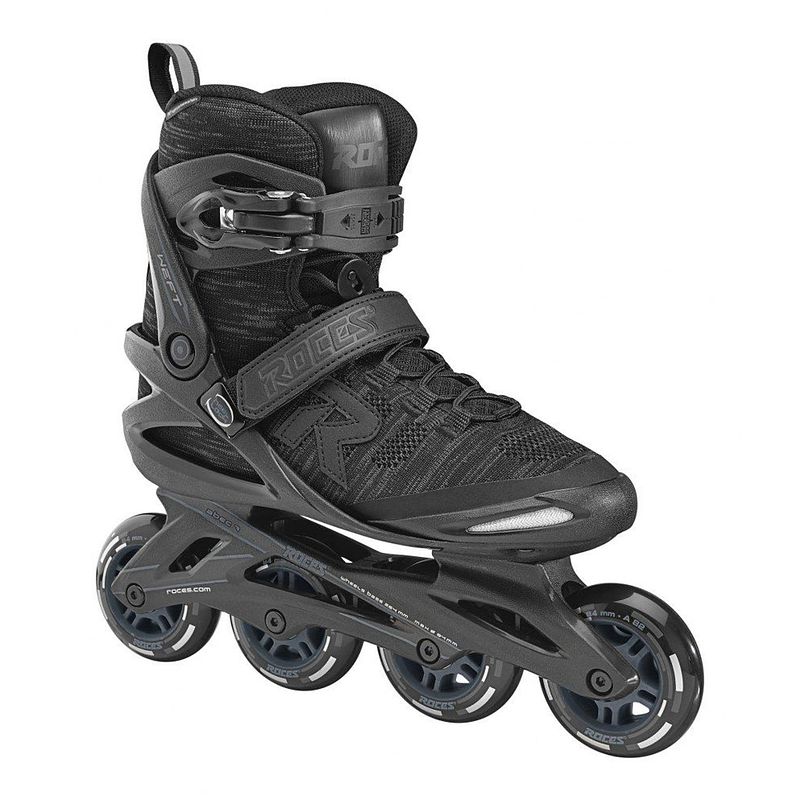 Foto van Roces weft thread 84 inlineskates unisex zwart maat 42