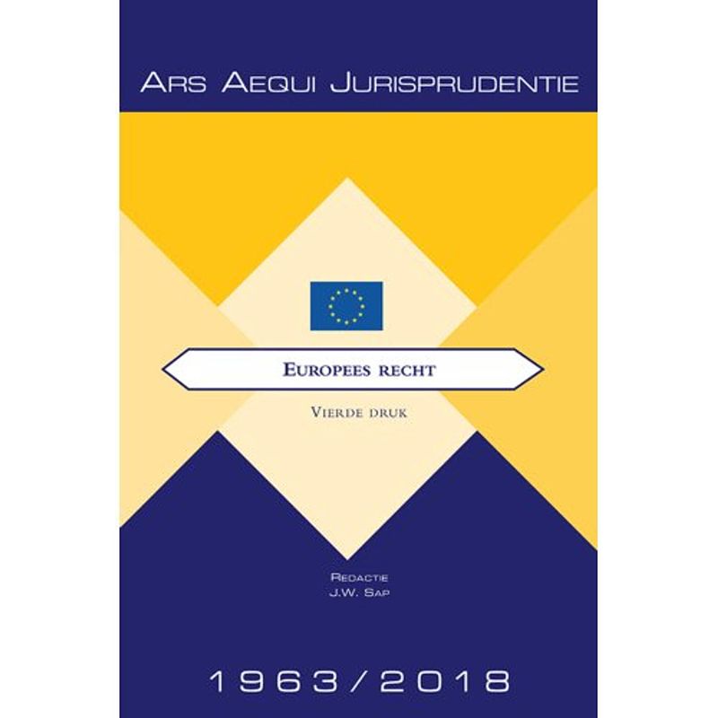 Foto van Jurisprudentie europees recht 1963-2018 - ars