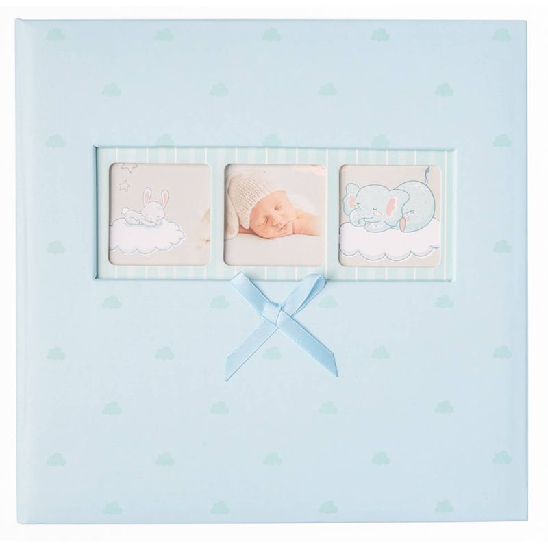 Foto van Grupo erik fotoalbum baby polka hardcover 10 x 15 cm blauw