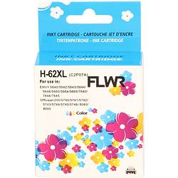 Foto van Flwr hp 62xl kleur cartridge