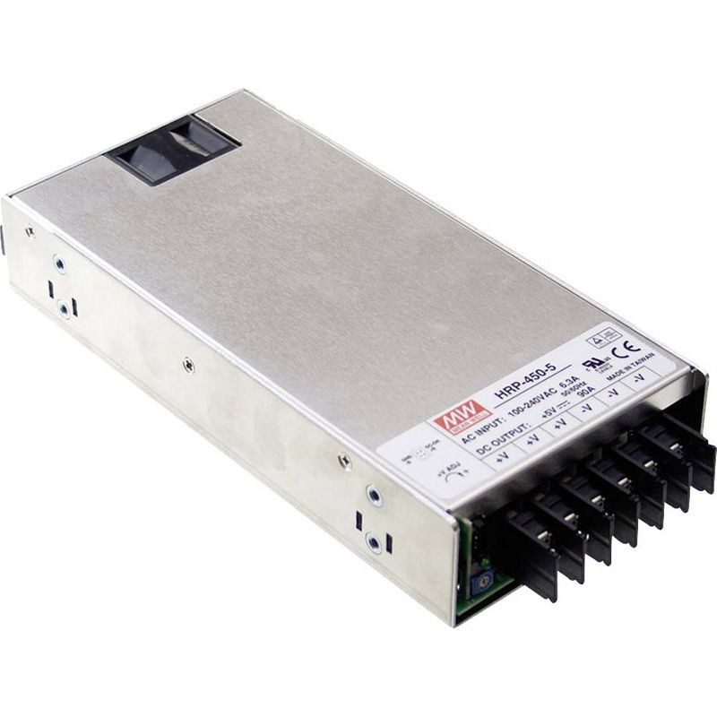 Foto van Mean well hrp-450-7.5 ac/dc inbouwnetvoeding gesloten 60 a 450 w 7.5 v/dc