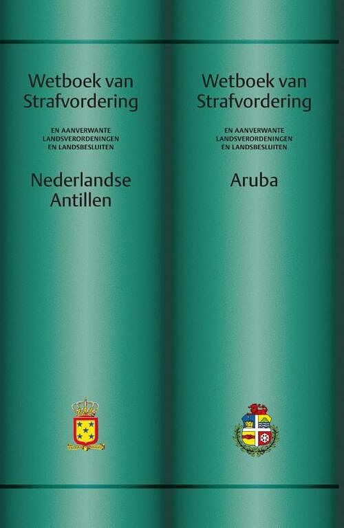 Foto van Wetboeken van strafvordering nederlandse antillen en aruba - paperback (9789058500021)