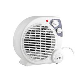 Foto van Botti caldo ventilatorkachel 3 standen voor koud en warm - elektrische kachel - heater - 2000w wit