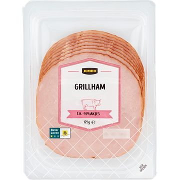 Foto van Jumbo grillham 125g aanbieding bij jumbo | 2 voor € 4,50