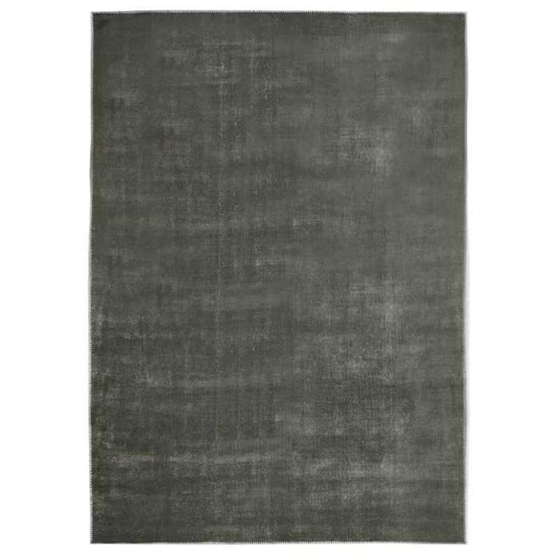 Foto van Vidaxl vloerkleed wasbaar opvouwbaar 160x230 cm polyester taupe