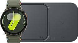 Foto van Samsung galaxy watch 7 4g groen 44mm + duo draadloze oplader