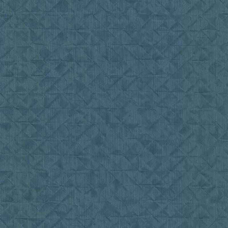 Foto van Couleurs & matières behang faded triangles blauw