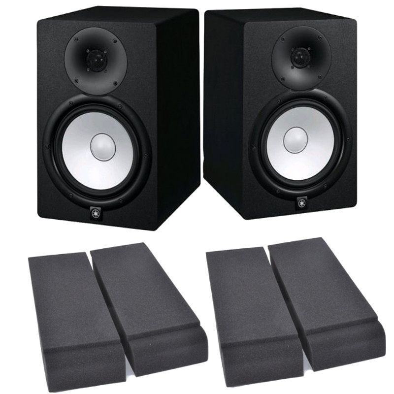 Foto van Yamaha hs8 actieve studio monitor set met monpads