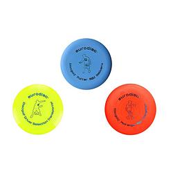 Foto van Eurodisc disc golf frisbee startset 20 cm 3 stuks