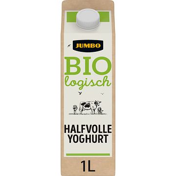 Foto van Jumbo biologisch verse halfvolle yoghurt 1l