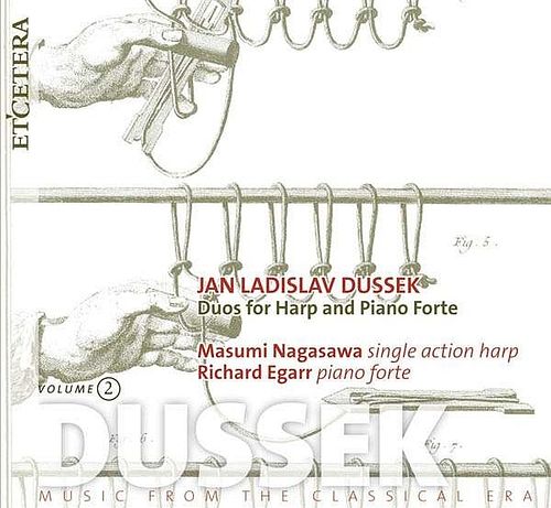 Foto van Duos for harp and piano forte - cd (8711801014364)