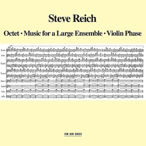 Foto van Reich: octet, music for a large ensemble, violin phase - cd (0042282728722)