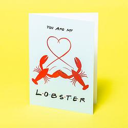 Foto van Wenskaart you are my lobster