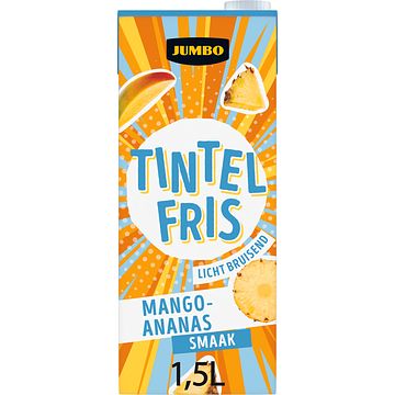 Foto van Jumbo tintelfris mangoananas smaak 1, 5l