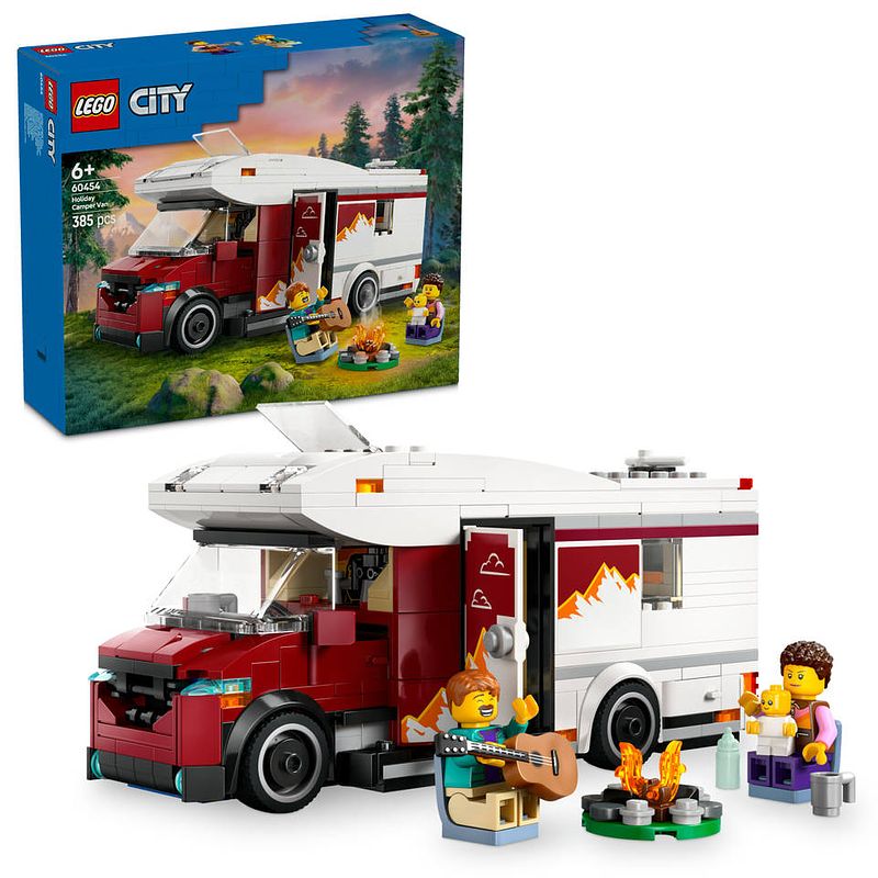 Foto van Lego city avontuurlijke camper 60454