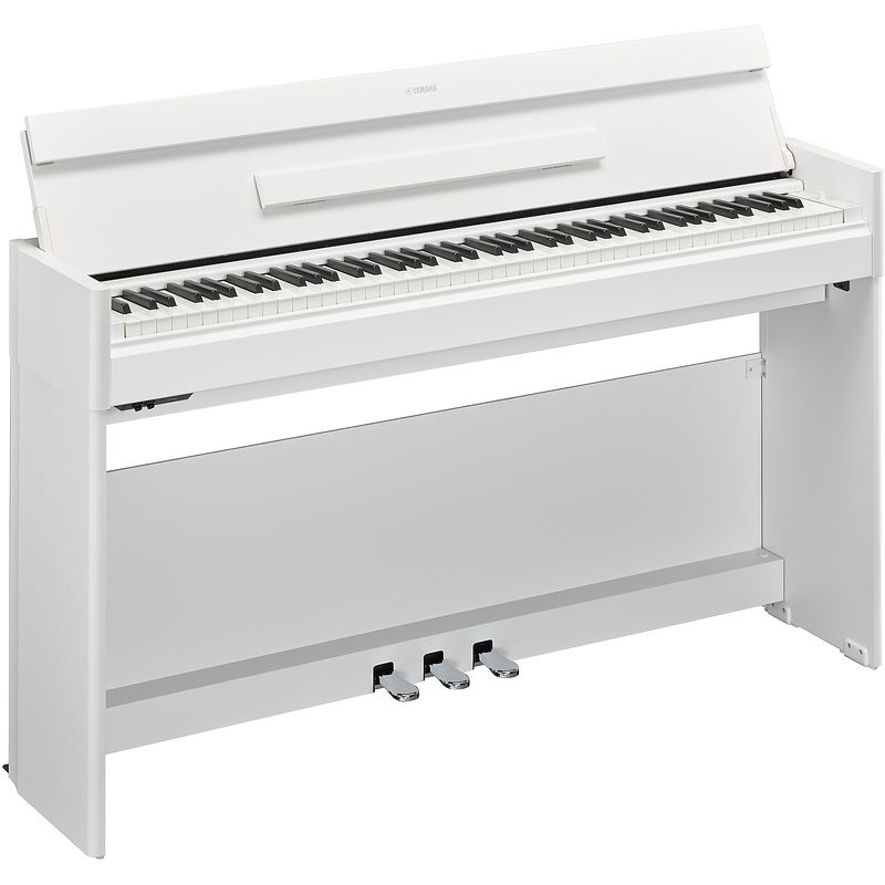 Foto van Yamaha arius ydp-s55wh white digitale piano