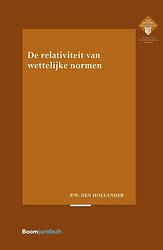 Foto van De relativiteit van wettelijke normen - p.w. den hollander - paperback (9789462902350)