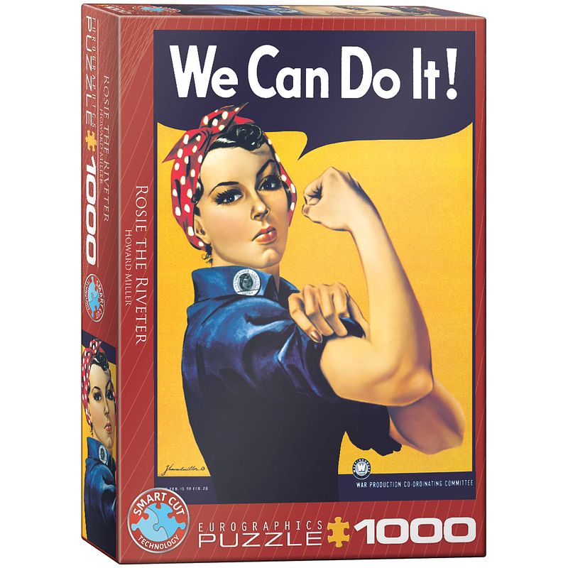 Foto van Eurographics rosie the riveter (1000)