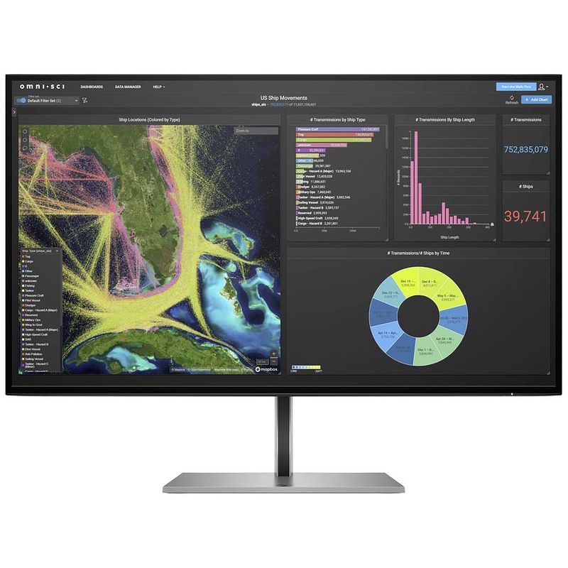 Foto van Hp z27k g3 led-monitor 68.6 cm (27 inch) energielabel g (a - g) 3840 x 2160 pixel 4k, uhd 5 ms displayport, usb 3.2 gen 1 (usb 3.0), usb-c®, hdmi ips led