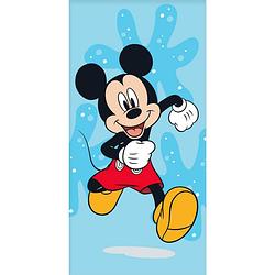 Foto van Disney mickey mouse strandlaken run - 70 x 140 cm - katoen