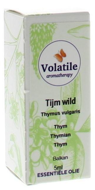 Foto van Volatile tijm wild (thymus serpyllum) 5ml