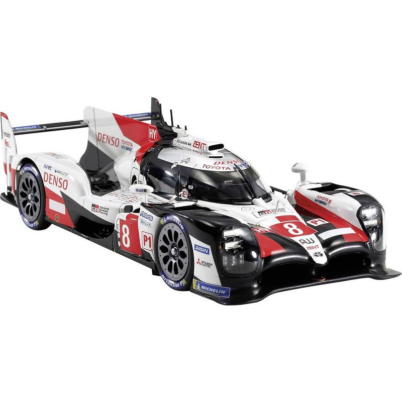 Foto van Tamiya 300025421 toyota g.r. 2019 ts050 hybrid lm auto (bouwpakket) 1:24