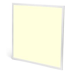 Foto van Led paneel 62x62 - velvalux lumis - led paneel systeemplafond - warm wit 3000k - 40w - inbouw - vierkant - wit -