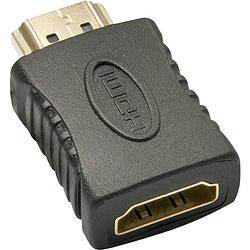 Foto van Lindy 41232 hdmi adapter [1x hdmi-bus - 1x hdmi-stekker] zwart