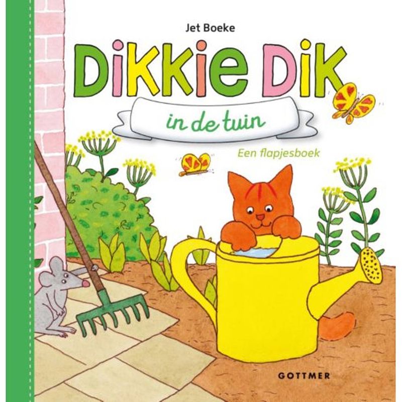 Foto van Dikkie dik in de tuin - dikkie dik