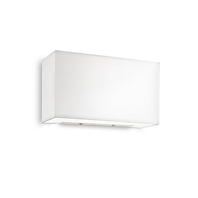 Foto van Ideal lux - hotel - wandlamp - metaal - e27 - wit