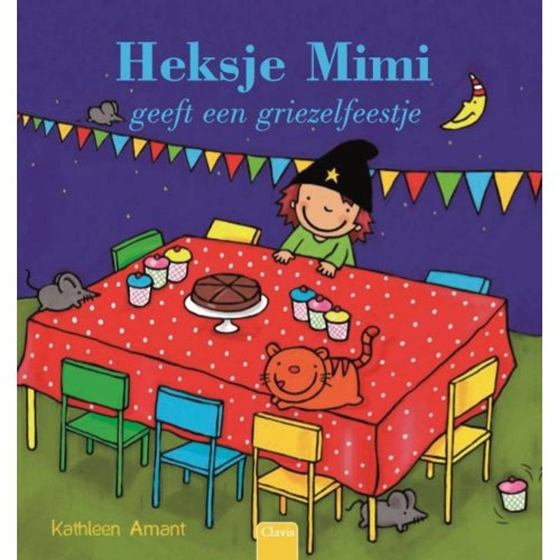 Foto van Heksje mimi geeft een griezelfeestje