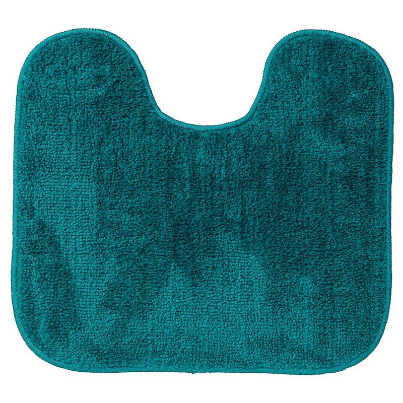 Foto van Sealskin toiletmat doux - polyester - 45 x 50 cm - petrol