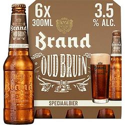 Foto van 2e halve prijs | brand oud bruin bier fles 6 x 30cl aanbieding bij jumbo