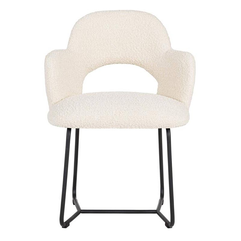 Foto van Must living arm chair vista,81x60x59 cm, bouclé natural