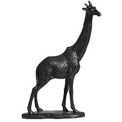 Foto van Beeld giraf - zwart - 38,5x26,5x12 cm - leen bakker