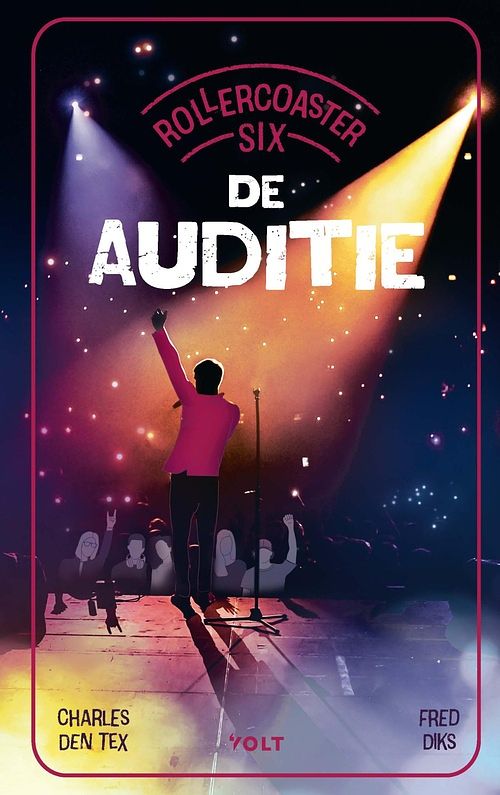 Foto van Rollercoaster six: de auditie - charles den tex, fred diks - ebook