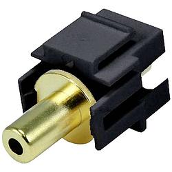 Foto van Lyndahl jackplug audio adapter [1x jackplug female 3,5 mm - 1x jackplug female 3,5 mm] zwart