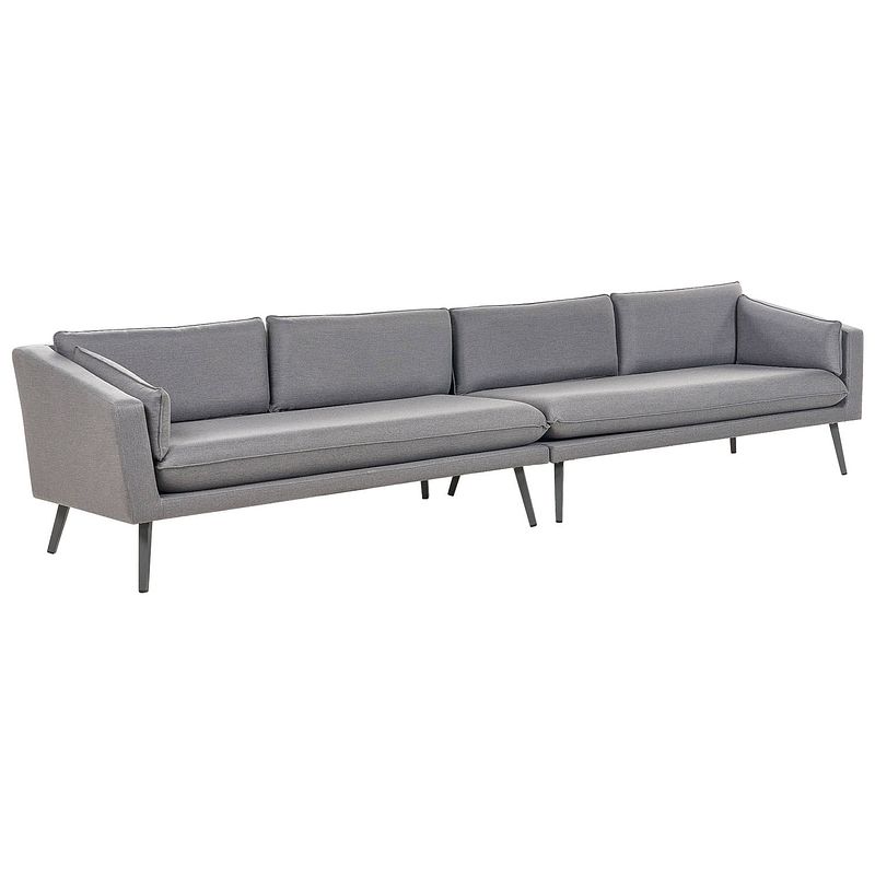 Foto van Beliani loretello - tuinsofa-grijs-polyester