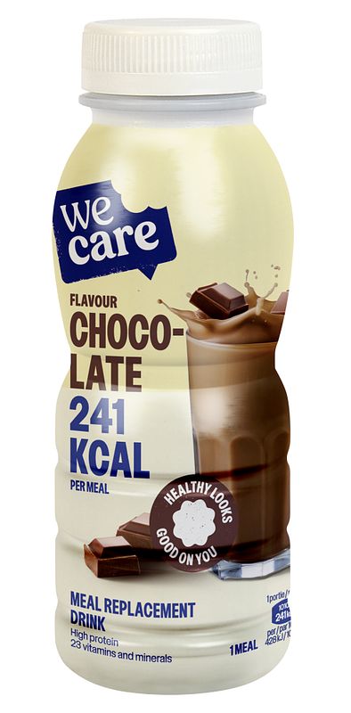 Foto van Wecare meal replacement drink chocolate