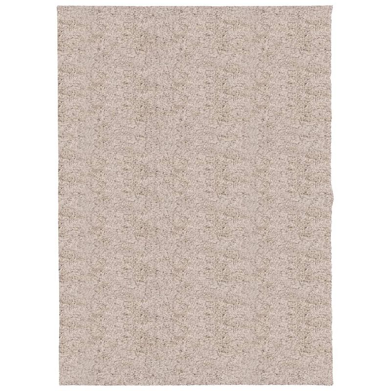 Foto van Vidaxl vloerkleed pamplona shaggy hoogpolig modern 140x200 cm beige