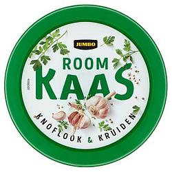 Foto van Jumbo roomkaas knoflook & kruiden 125g