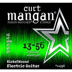 Foto van Curt mangan nickel wound 3rd 13-56 snarenset voor elektrische gitaar